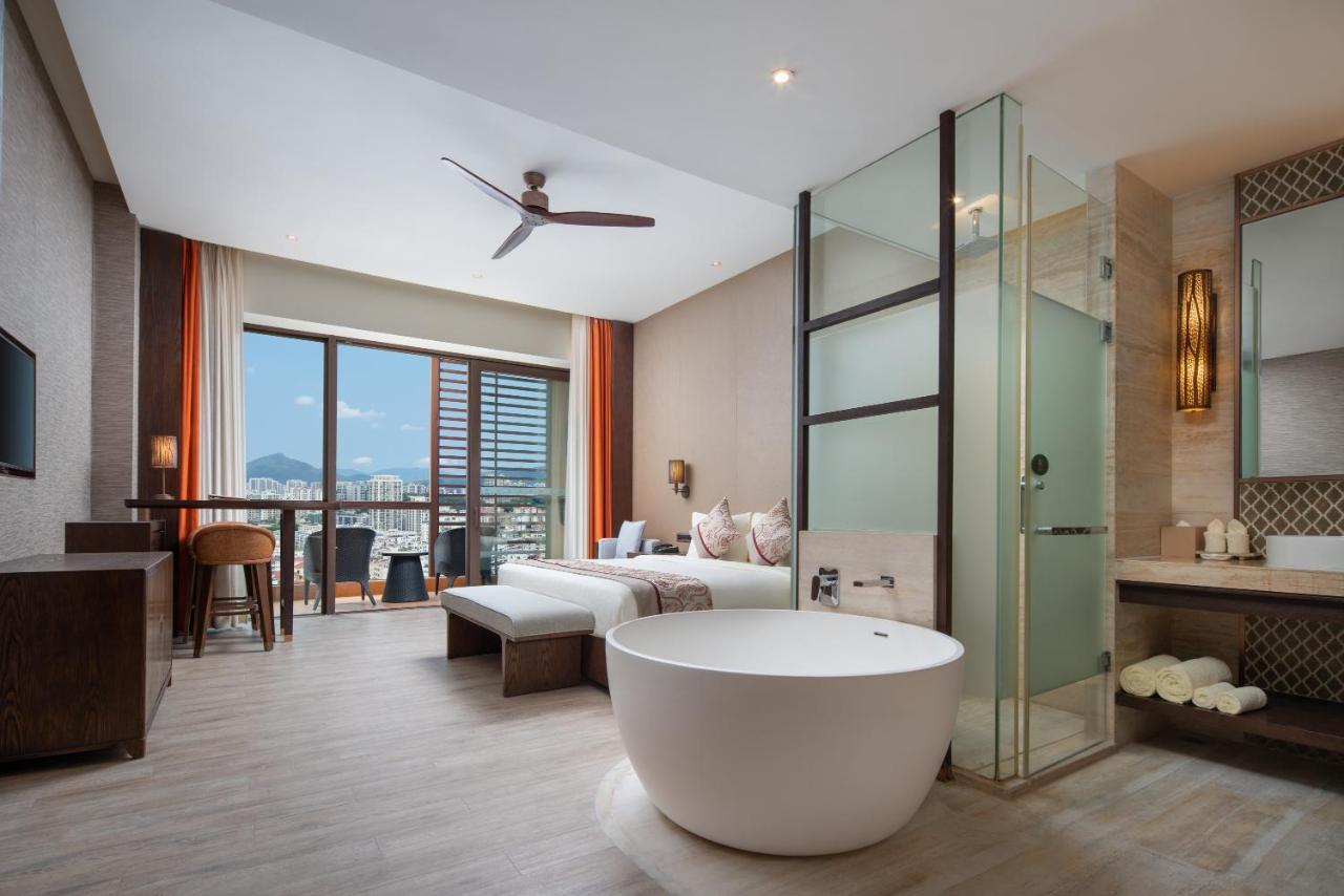 Mangrove Tree Resort World Sanya Bay- Queen Palm Towers Exteriör bild
