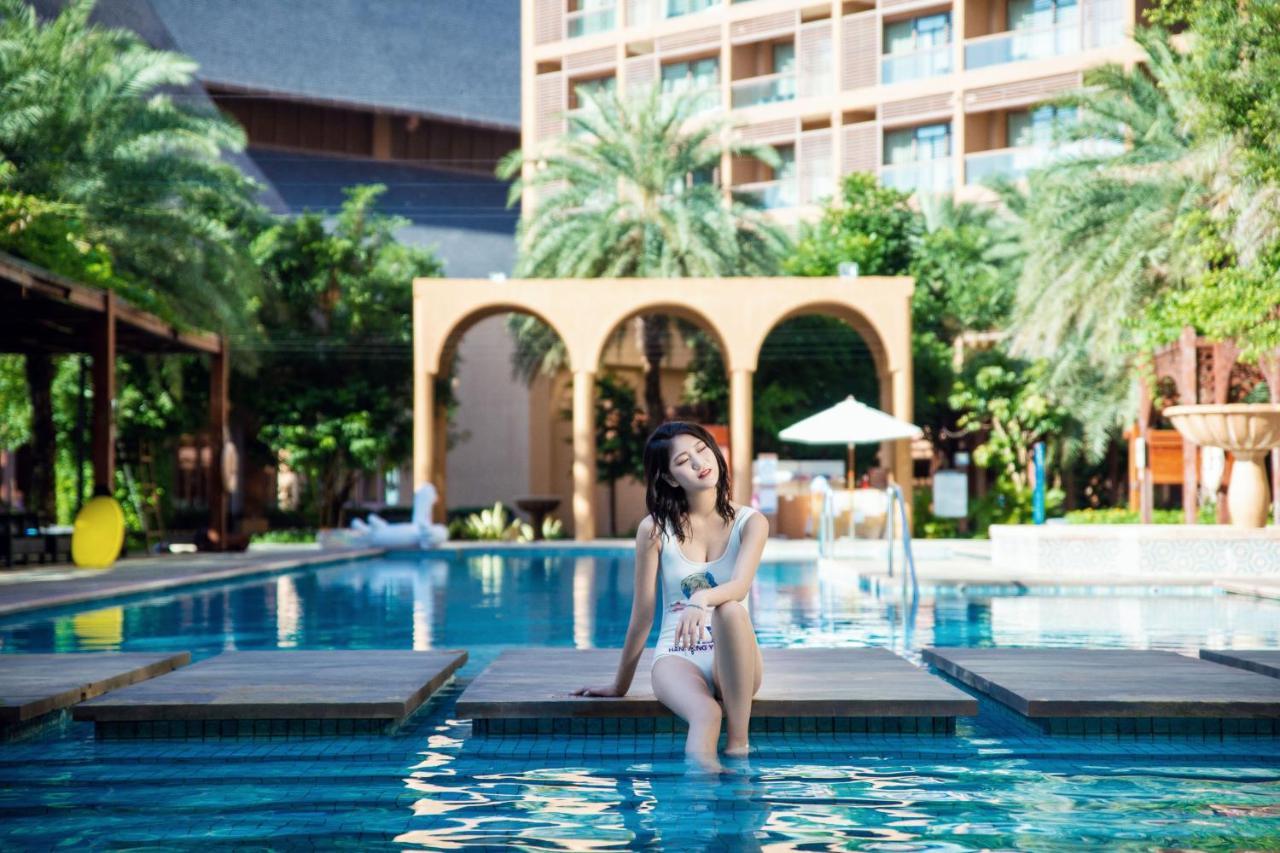 Mangrove Tree Resort World Sanya Bay- Queen Palm Towers Exteriör bild